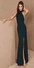 New BHLDN Montreal Crepe Maxi Dress US10