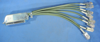 1x Telco Cat 3 Cable 8 Legs RJ45 To 50 POS Female NOS (Free Shipping!)