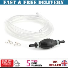Manual Hand Siphon Pump Petrol Diesel Water Oil Liquid Fuel Transfer Pump New