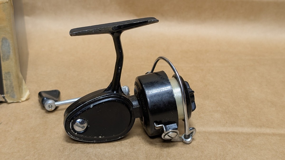Vintage Garcia Mitchell 308 Spinning Reel With Box For Parts Or