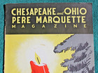 1937 Pere Marquette Chesapeake & Ohio Railway PMRR C&O Railroad Christmas Mag — photo 2