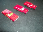 VINTAGE CORGI JR. MERCURY FIRE DEPT. CARS 1 64