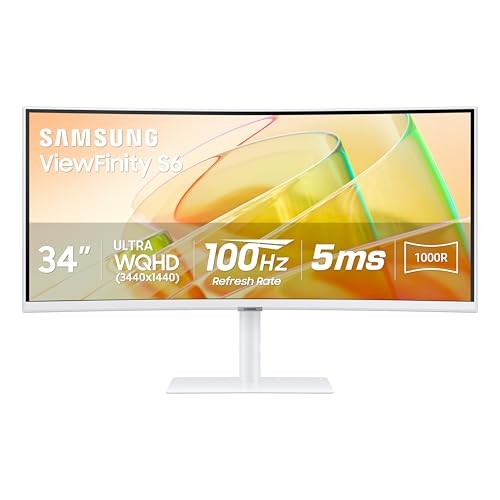 SAMSUNG 34&rdquo; VIEWFINITY S65TC SERIES ULTRA-WQHD 1000R MONITOR - Scratch & Dent