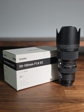 Sigma 50-100mm f/1.8 Canon EF Mount LIGHTLY U...