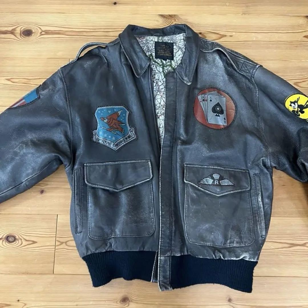 と*ん様 80's AVIREX A-2 フライトジャケット 80s AVIREX フライトジャケット A-2 - メルカリ