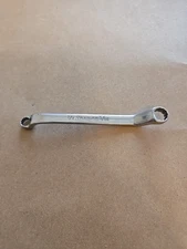 Snap On 1/4"-5/16" 12PT SAE Short Chrome Offset Box End Wrench USA XSO810