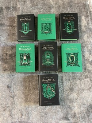 ハリー・ポッター スリザリンハウスエディション 7冊セット 洋書 Harry Potter Slytherin House Editions 7 Book Box Set + Art Print
