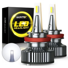 AUXITO 2x H11 H9 H8 LED Headlight Bulb Kit Low Beam 80000LM Super Bright White S