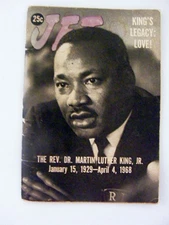 Jet Magazine Martin Luther King Jr. Cover April 18, 1968, Vol. XXXIV No 2