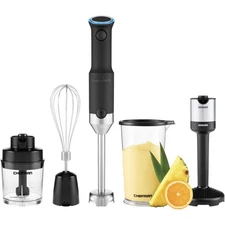 Cordless Portable Immersion Blender 5-in-1 Blender Set, Ice Crushing Power wi...