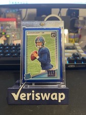 2025 Panini Donruss Optic -Rated Rookie Jaxson Dart #273 Blue Glitter Prizm (RC)