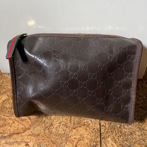 Gucci bag- Gucci perfume/makeup bag zipper issue