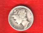 USA DIME 1939 D  SILVER