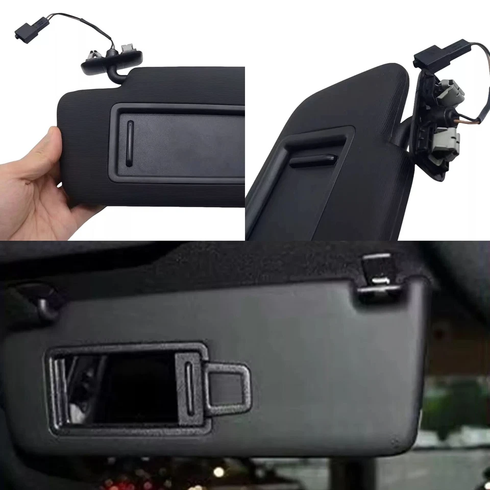 Inner Left Sun Visor Sunshade Sunvisor Assembly For Porsche Macan 2014-2022 20ei Foto 2 de 4