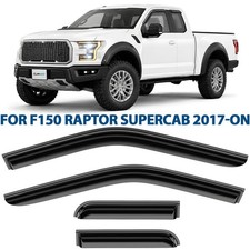 Rain Guards Vent Visors Shade for 2017-2026 Ford F-150 Raptor SuperCab