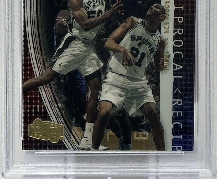 David Robinson PSA 10 - 1999 Upper Deck Ionix - Spurs, Naval Academy, Admiral - Image 3 of 4