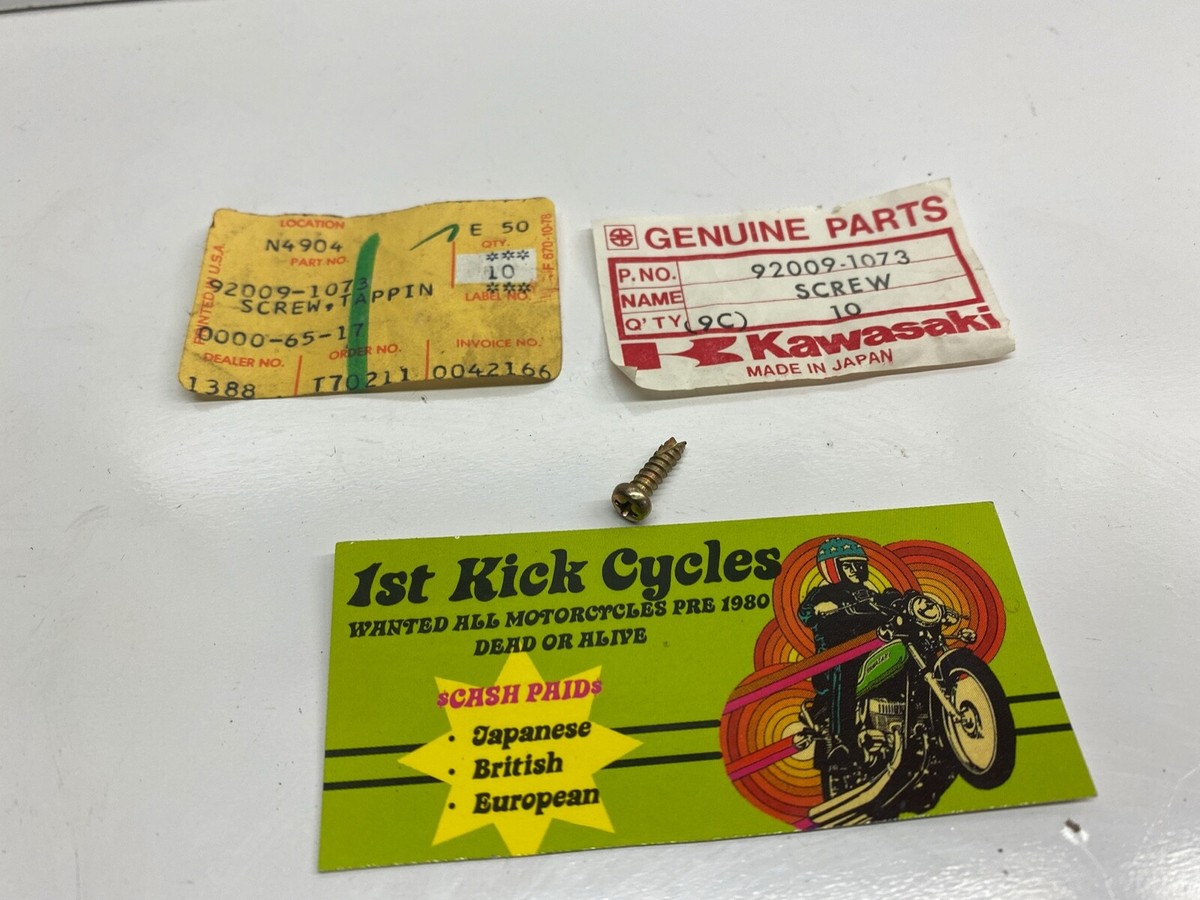 NOS Kawasaki 1979-1982 KZ1300 Standard Ignition Tapping Screw