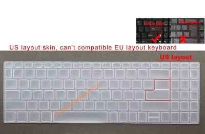 Keyboard Skin Cover for Acer Extensa 15 inch EX215-21 -22 -31 -51 -52G -53G -54G