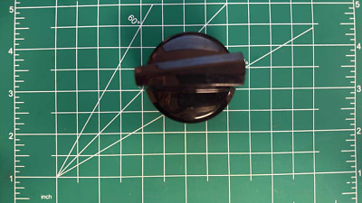 OEM Hotpoint Range Surface Burner Knob WB03X21228 (Black) for RGBS330DR1WW