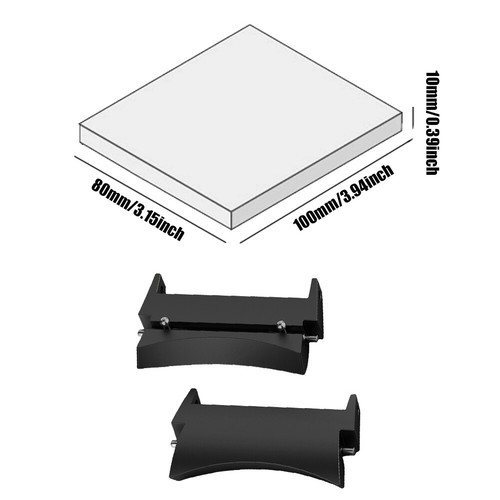 Stainless Steel Connection Adapter Connection Adapter for Samsung Galaxy Watch - Photo 16 sur 20