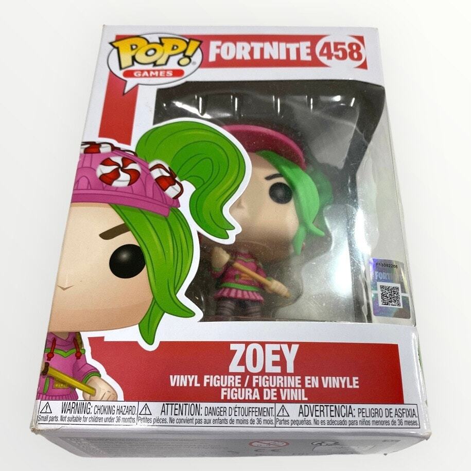 Funko Pop! Games Fortnite Zoey Collectible Vinyl Figure 458 New