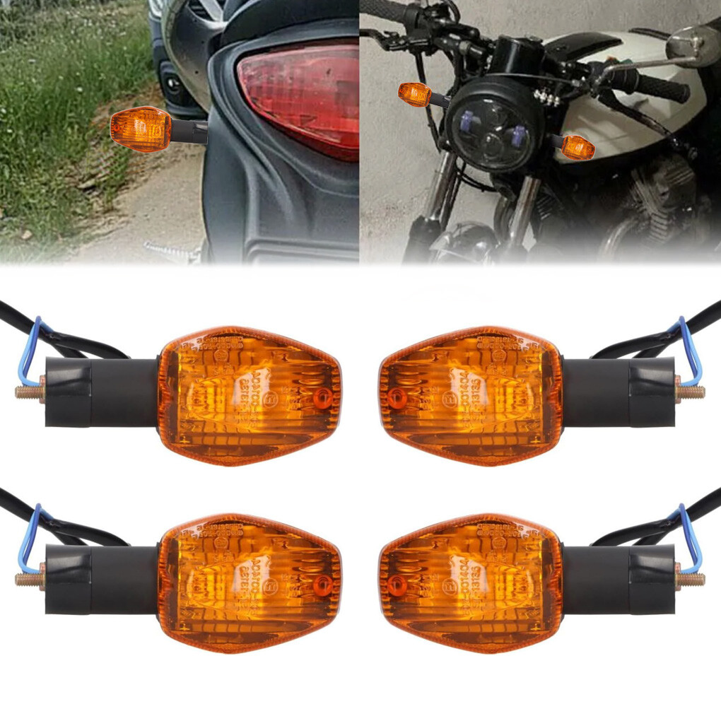 US Stock Turn Signal Lights – Amber LED/Halogen Rear Indicators