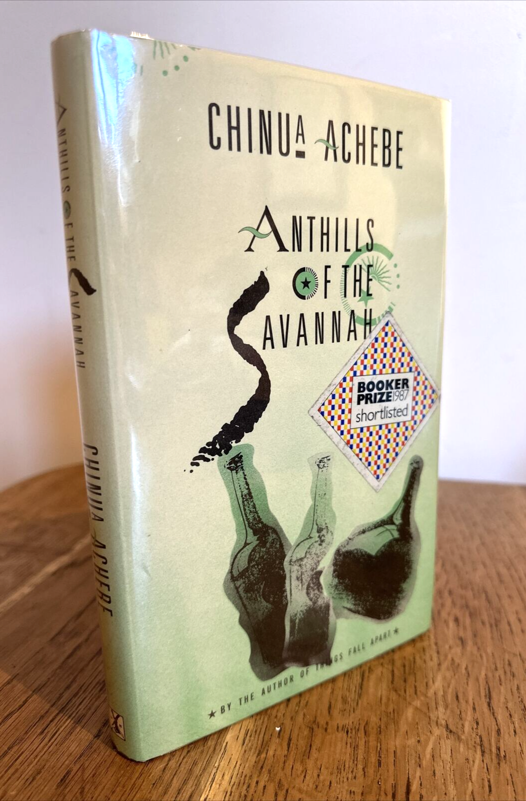 Anthills of the Savannah by Chinua Achebe 1987 UK 1st/1st HB Heinemann VGC
