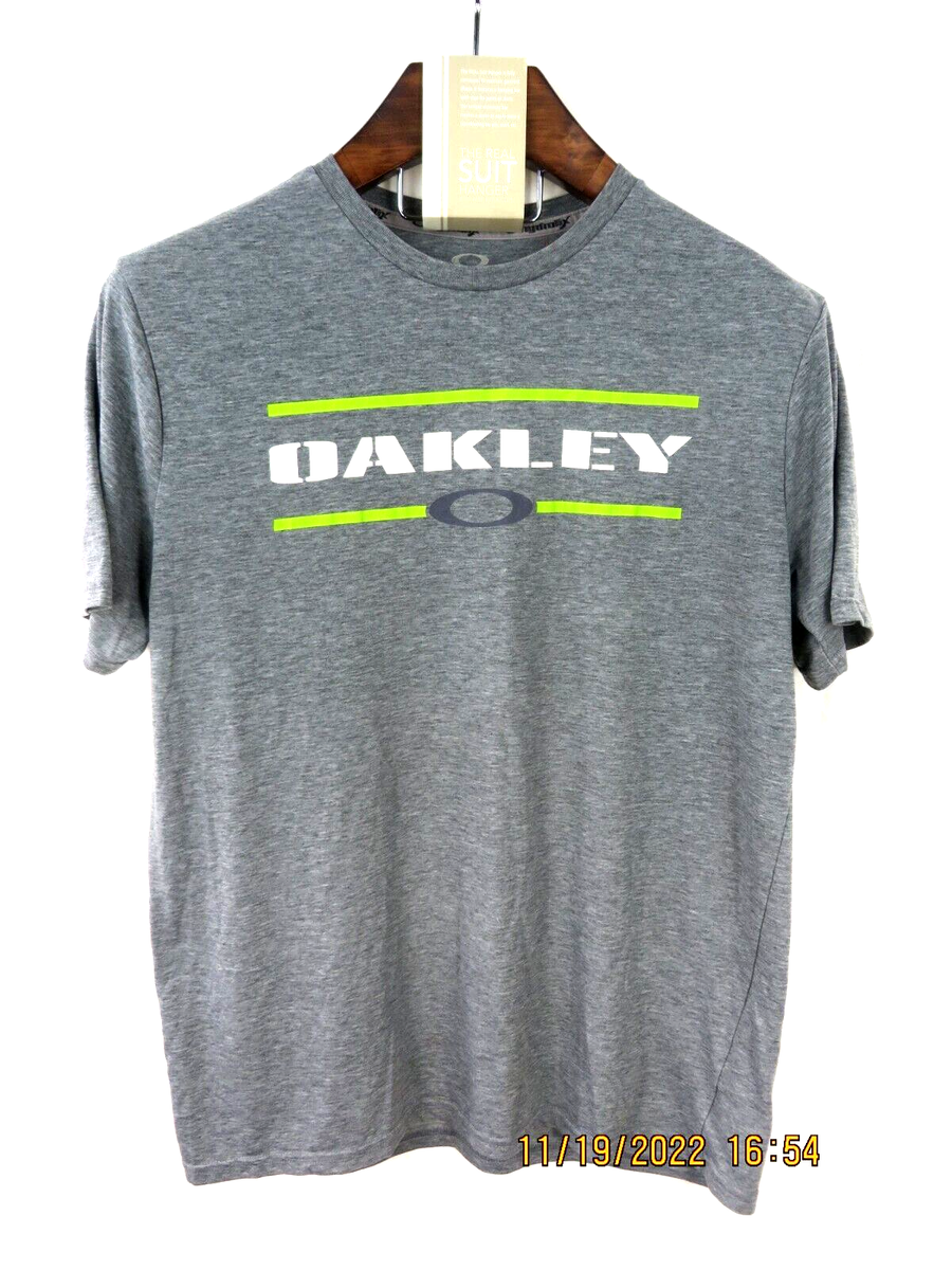 OAKLEY SZ XL Cotton Blend Gray Men