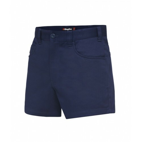 King Gee Workwear Shorts Originals Jean-top Drill Short (K07810) - Picture 3 of 4