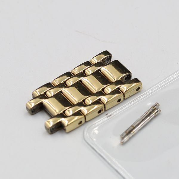 Coach Genuine Link Men's/Ladies' Watch Bracelet Parts Gold  14mm