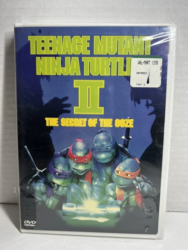 TEENAGE MUTANT NINJA TURTLES II: SECRET OF THE OOZE - 2002 DVD - NEW SEALED
