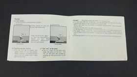 Golf (Nintendo Entertainment System, 1985) Cartridge w/Manual Clean Authentic