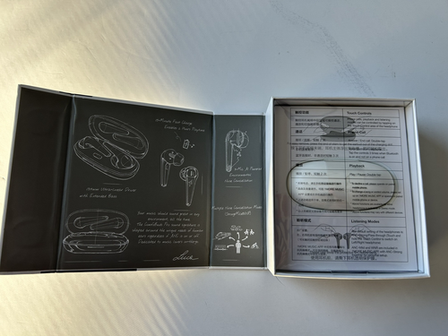 NUEVO en caja abierta! 1MORE ComfoBuds ProTrue Auriculares Intrauditivos Inalámbricos - Blancos - Imagen 2 de 4