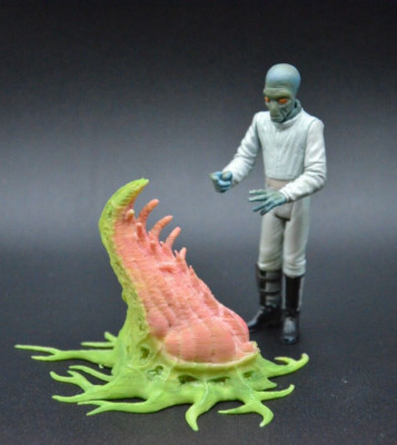 SCI FI ALIEN WORLD PLANT 3.75'' FIGURE STAR WARS CUSTOM DIORAMA MECH PROP