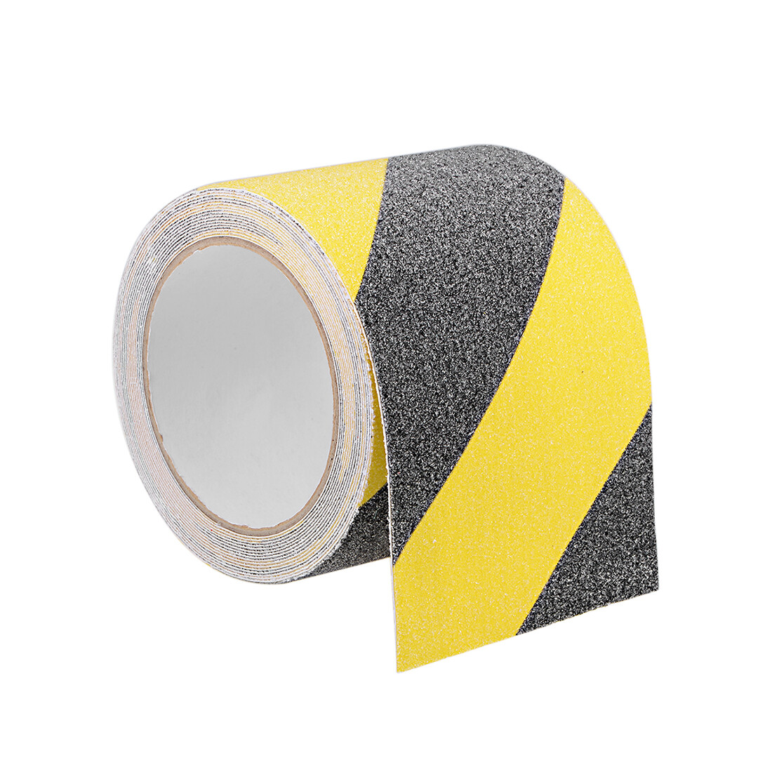 Antideslizante Cinta 80 Granos Esmerilada Superficie PVC, 5M x 100mm Amarillo