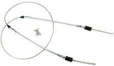 1965-1982 Corvette Rear Parking Park Brake Cable Kit Stainless Clips C2 C3 New