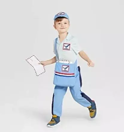 Children's postman costume cheap