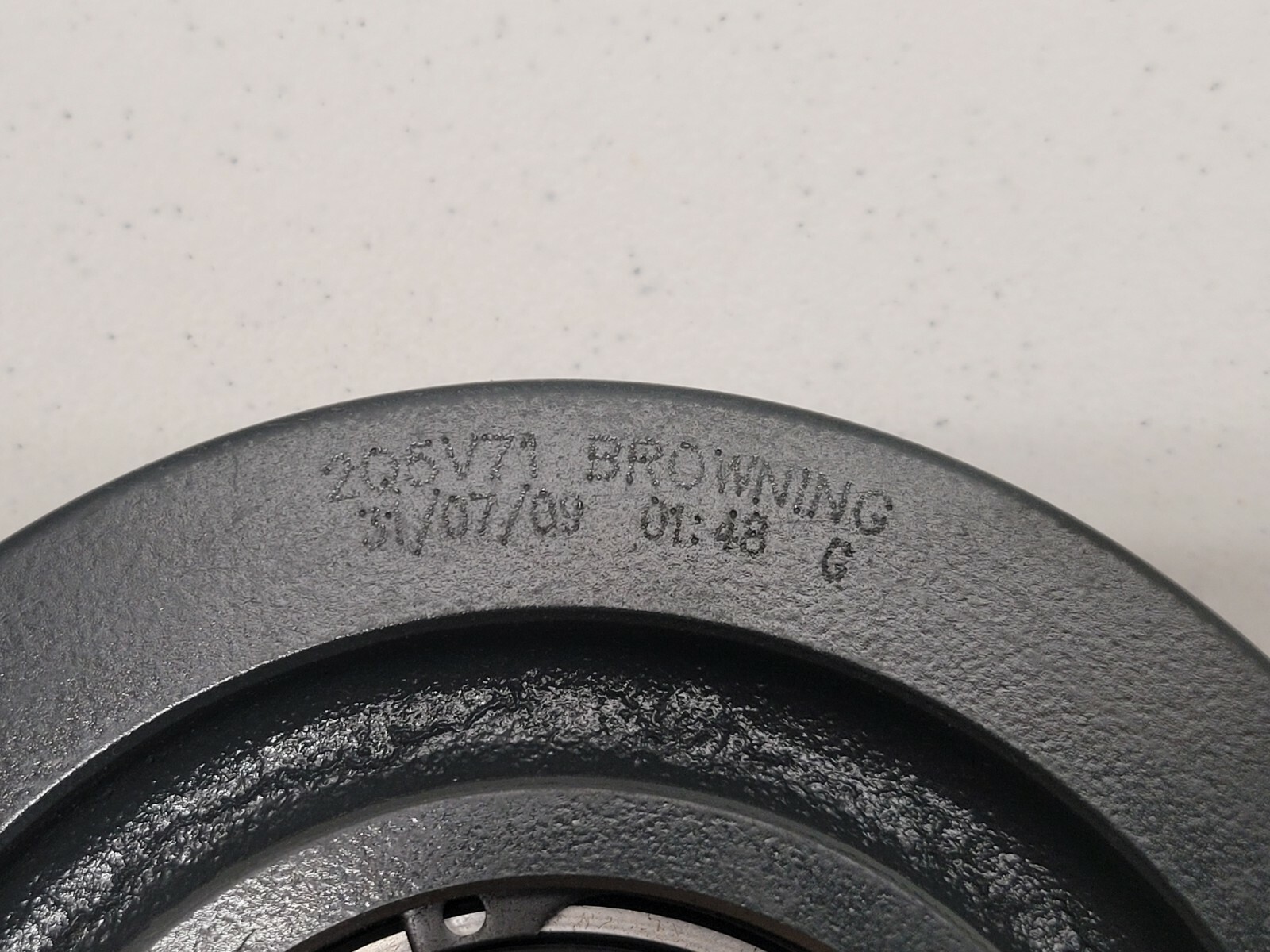 Browning 2Q5V71 Idler Pulley and 5210CZZ Bearing 115838-0 2-V-Belt | eBay