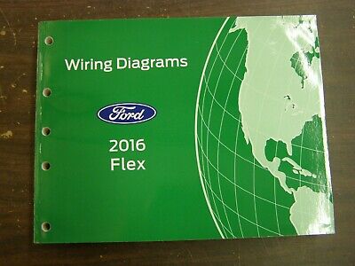 OEM Ford 2016 Flex Shop Manual Wiring Diagram Book nos | eBay