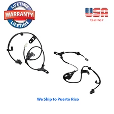 2 ABS Wheel Speed Sensor Wiring Harness Rear Left Right Fit COROLLA MATRIX 02-08