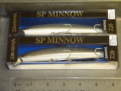 Daiwa Salt Pro SP Minnow Striper SINKING Lure DSPM15S32 Sand Eel Elver Lot 2