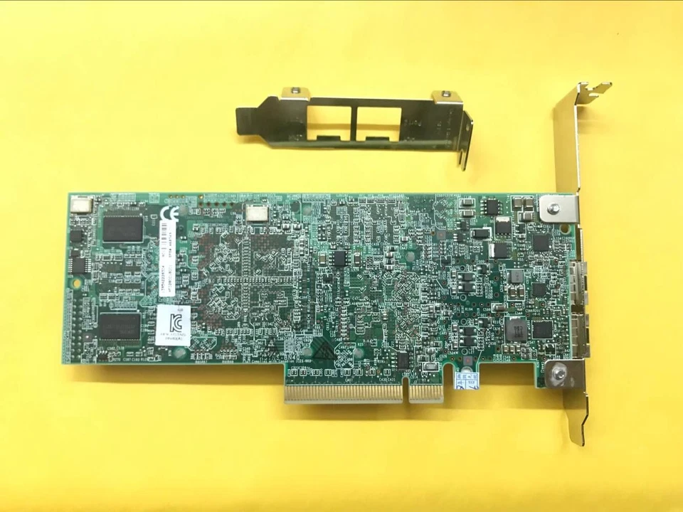 HP NC522SFP Dual Port 8lane PCI-e 10GbE 468332-b21 468349-001 Server Adapter - Bild 2 von 2