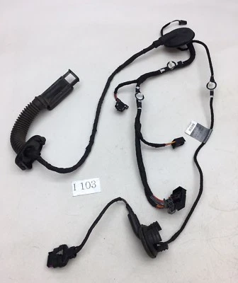 2009 2010 2011 2012 2013 2014-2016 AUDI A4 S4 REAR LEFT DOOR WIRE WIRING HARNESS - image 1 of 4