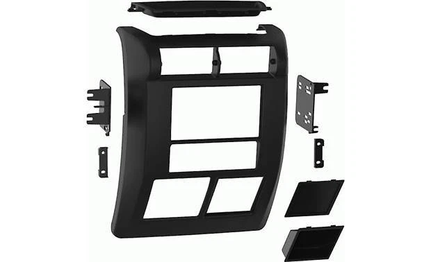 97-02 WRANGLER Kit de tablero doble Din instalación estéreo para automóvil SE SPORT SAHARA TJ JK Foto 3 de 4