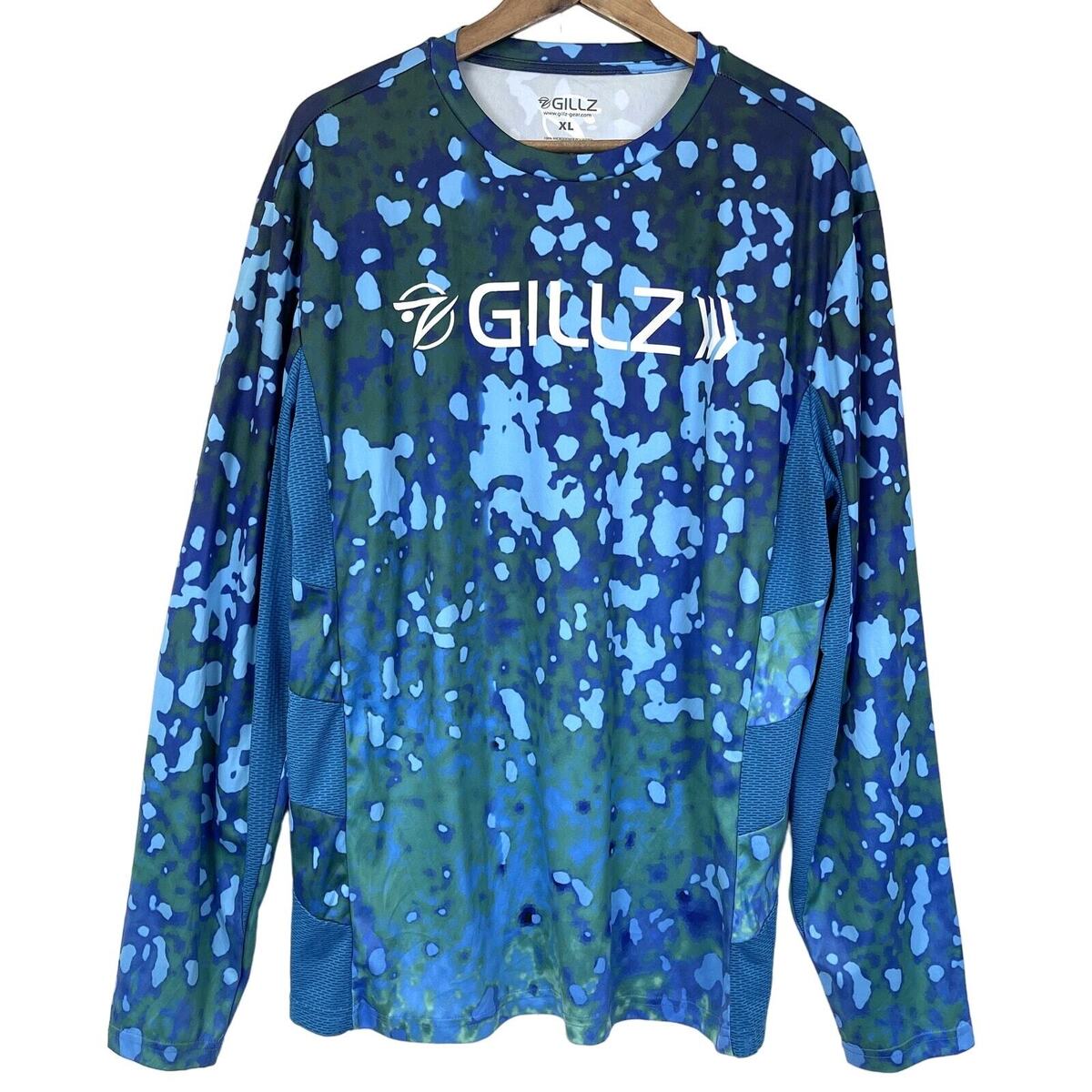 Gillz Waterman V3 Shirt Mens XL Buefin Trevally Fishing Gillz Waterman V3 Shirt Mens XL Buefin Trevally Fishing