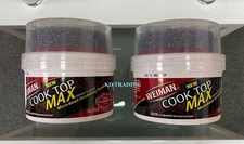 (2-Pack) Weiman GLASS COOK TOP MAX Heavy Duty Cleaner & Polish Protect RANGE TOP