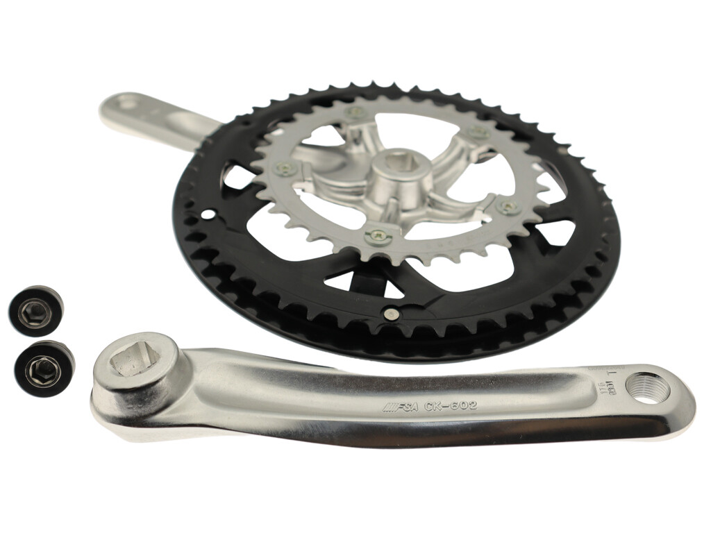 Fsa Slk Fsa 165mm Crankset Road Bike FSA Vero CK-602 9S Road Bike