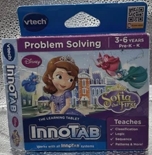 vtech InnoTab Game SOFIA THE FIRST Learning/Preschool/ABC