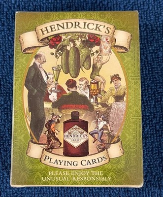 Hendrick's Gin Playing Cards