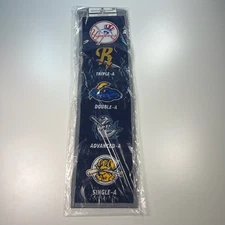 NEW New York Yankees MLB Heritage Banner Embroidered Wool 8X32 Winning Streak